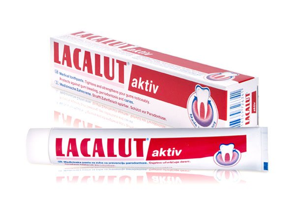 Lacalut ZP Activ 75ml - Kosmetika Ústní hygiena Zubní pasty